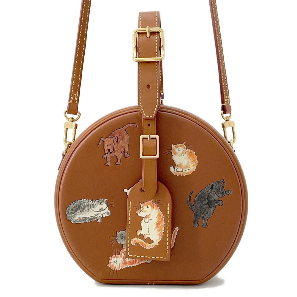 Louis Vuitton Catgram Boite Chapeau Shoulder Bag Cat Dog